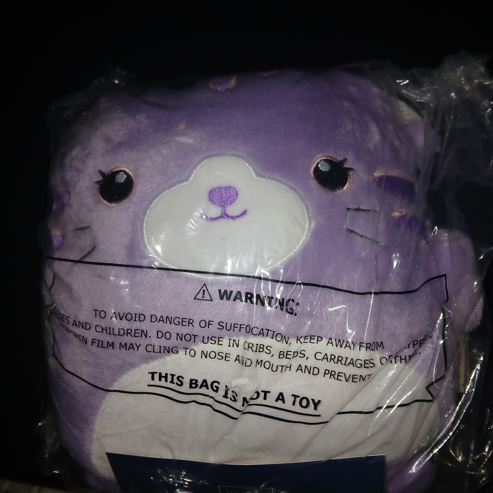 Pillow Pals Kids Hoodie Blanket - Purple Bear